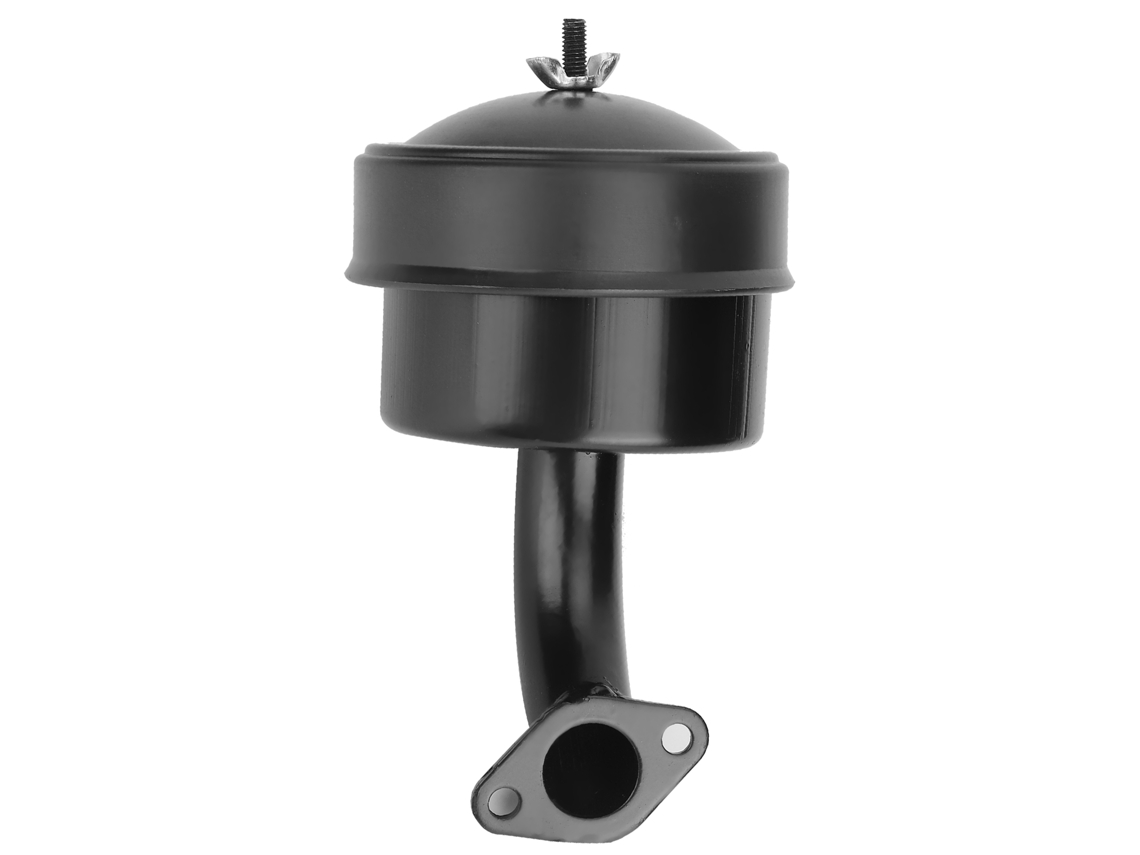 Sistema de escape con silenciador para motor diésel refrigerado por aire 168f 170f Filtro de aire