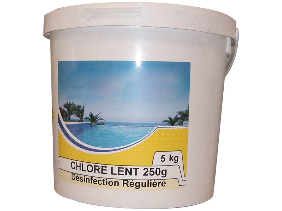 Guijarro de cloro lento 5 kg chlore lent - NMP