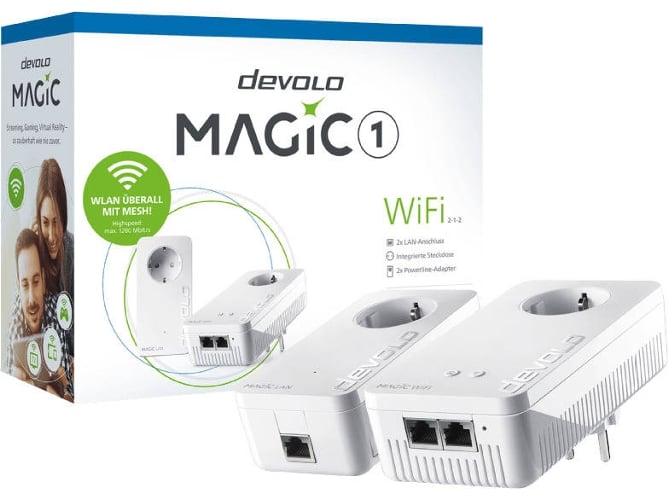 Kit Powerline DEVOLO Magic 1 Wifi 2-1-2