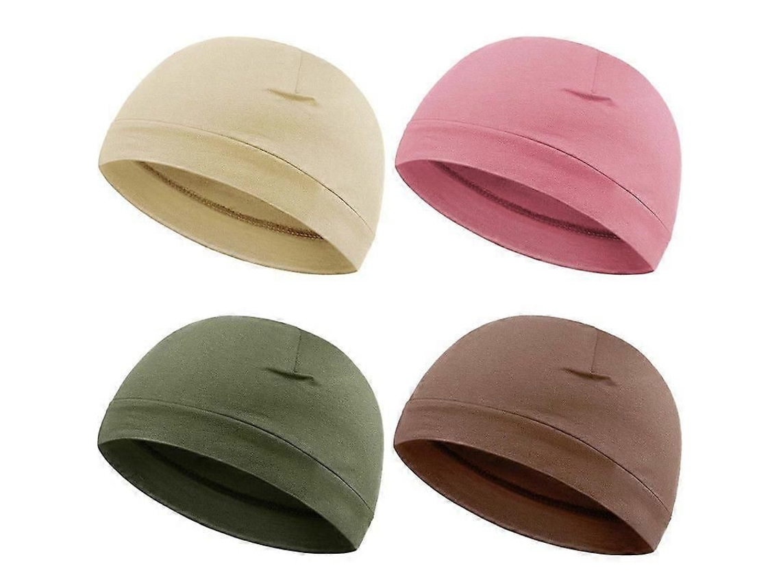 Gorros de algodón suave, fundas elásticas para casco. TAISHENGDA
