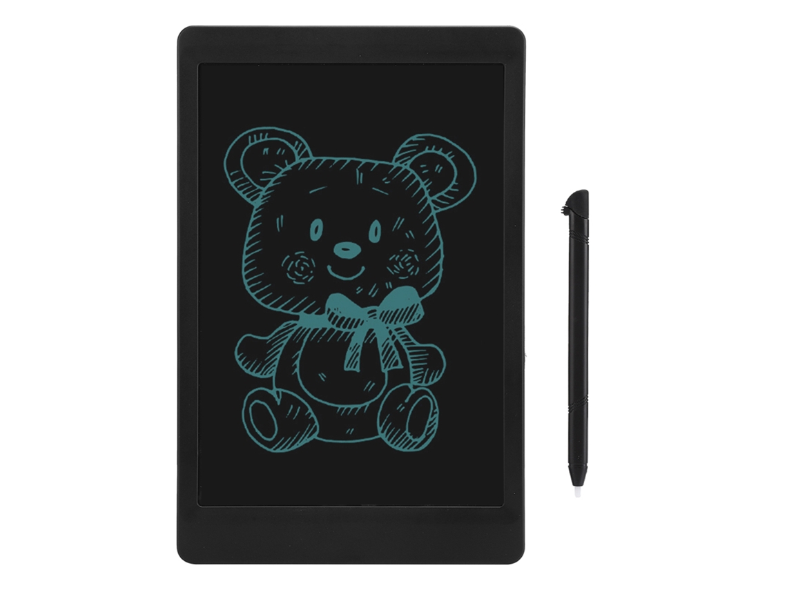 Tableta De Escritura Lcd De 10 Pulgadas Bloc Electrónico Tablero De Dibujo Para Notas Negro