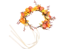 Coroa De Rosas E Acessório De Cabeça Decorativo Para Casamentos, Festas E Eventos Especiais.