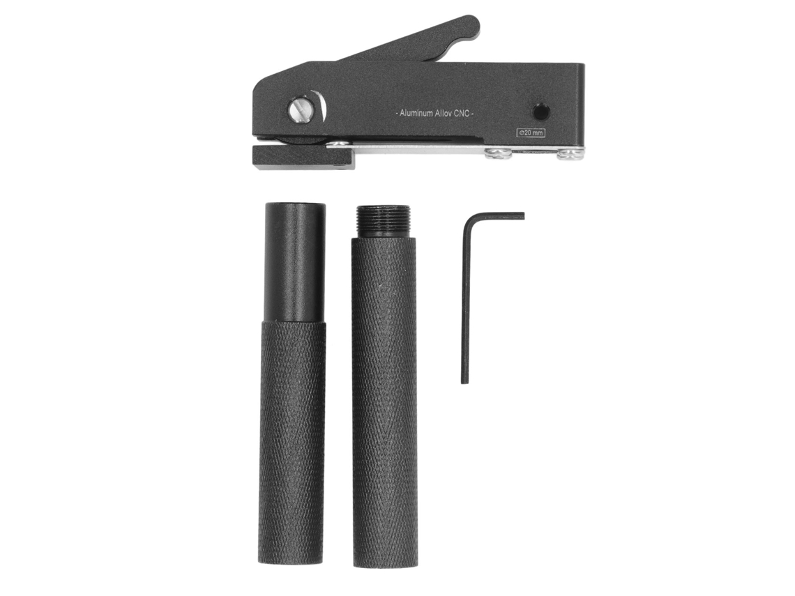 Prensa De Sujeción Manual Rápida De 20 Mm, Acero Inoxidable, 3 Niveles Ajustables, Para Mesa De Carpintería.