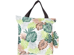 Bolso Tote De Tela Oxford Con Cremallera,