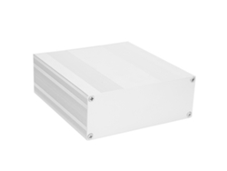 2026as-caja De Proyecto De Aluminio Mate Plata Dividida Para Enclosure Electrónico Diy 54x145x150mm