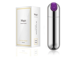 Vibrador Bala Recargable Súper Potente Con 10 Modos De Vibración, Silencioso E Impermeable.