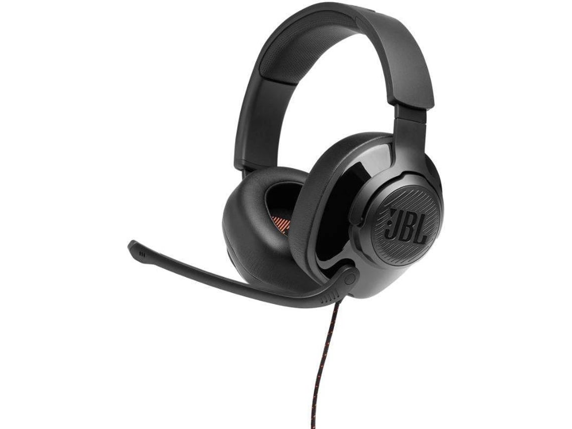 Auriculares Gaming Con Cable JBL QUANTUM200BLK (Over Ear - Multiplataforma - Negro)
