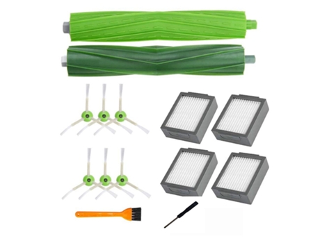 14 piezas de repuesto para Irobot Roomba I7 I3 I6 E5 E6 E7 Series rodillos de Cepillo Lateral Kit de accesorios para aspiradoras
