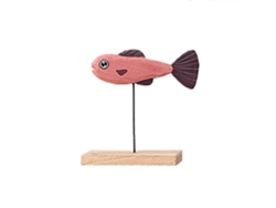 Adornos de peces para decoración de mesas y estatuas.