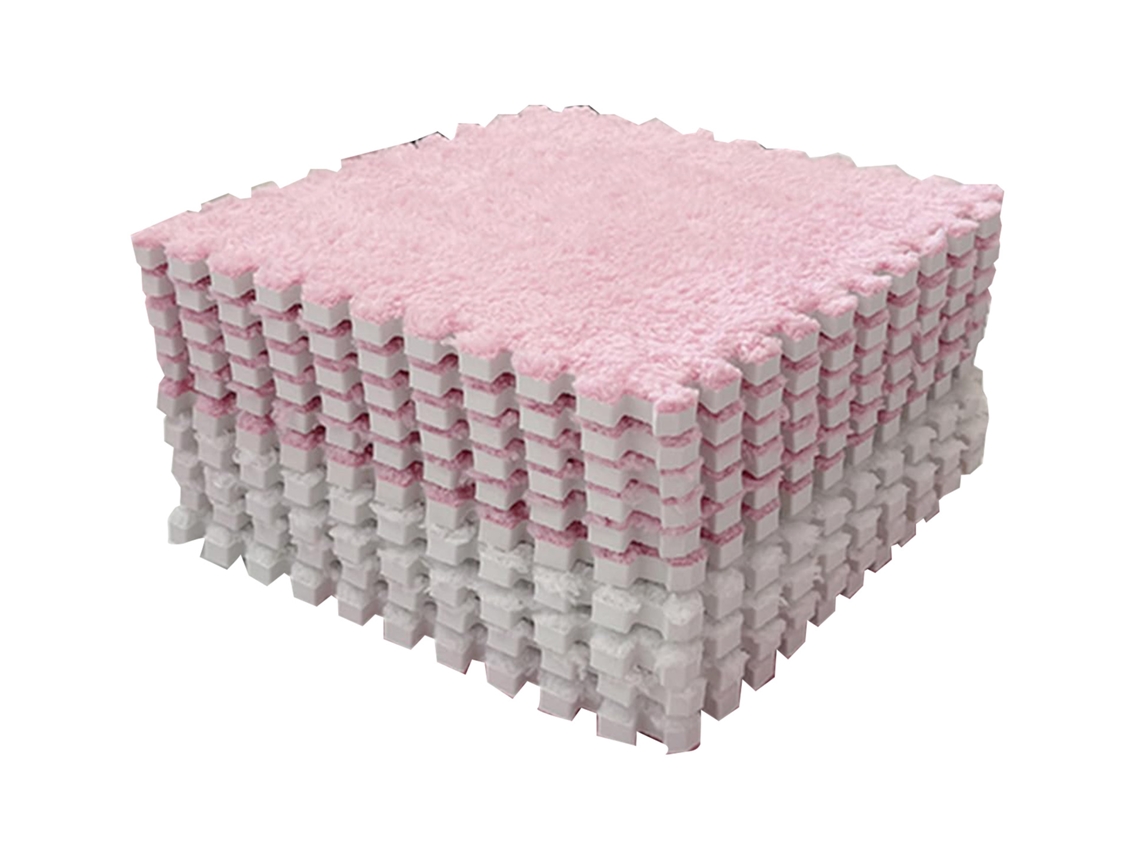 2026-colchoneta De Espuma Plush Entrelazada Para Suelo Puzzle Alfombra Suave