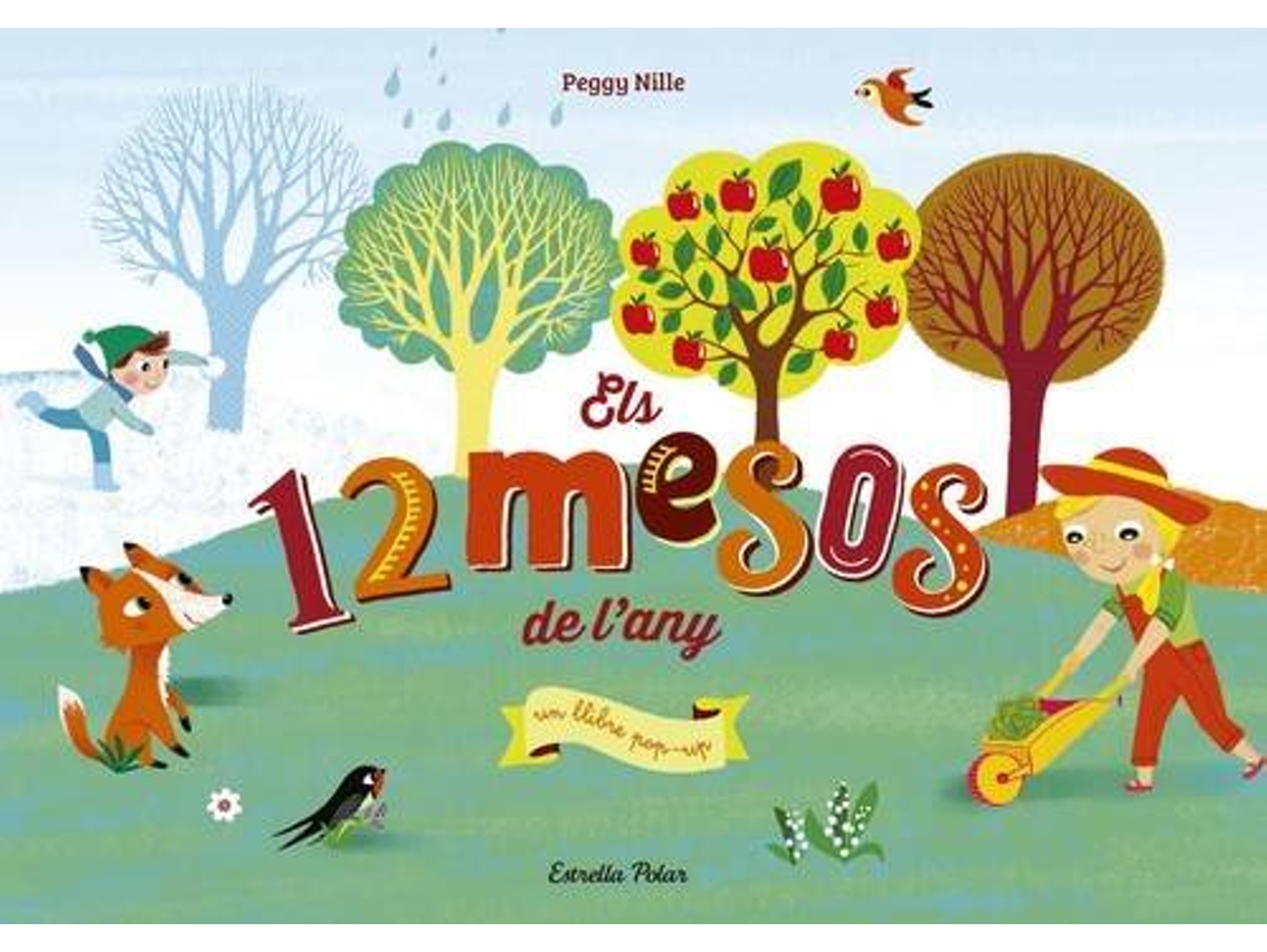Libro Els 12 Meses De L'Any de Peggy Nille (Catalán)