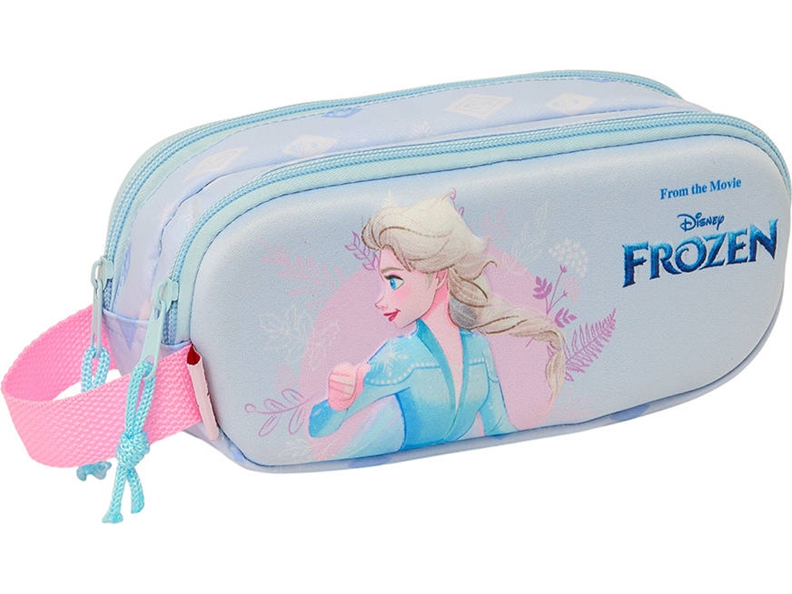 Estuche Doble 3D FROZEN Lilás