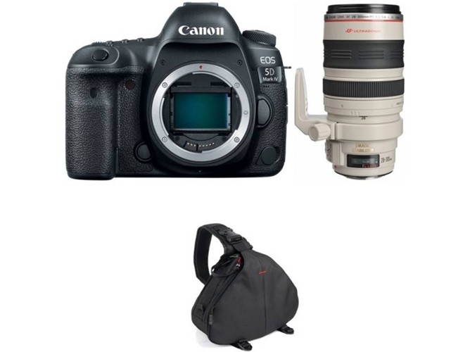 Kit Cámara Reflex CANON EOS 5D Mark IV + EF 28-300mm f/3.5-5.6L IS USM + Bolsa