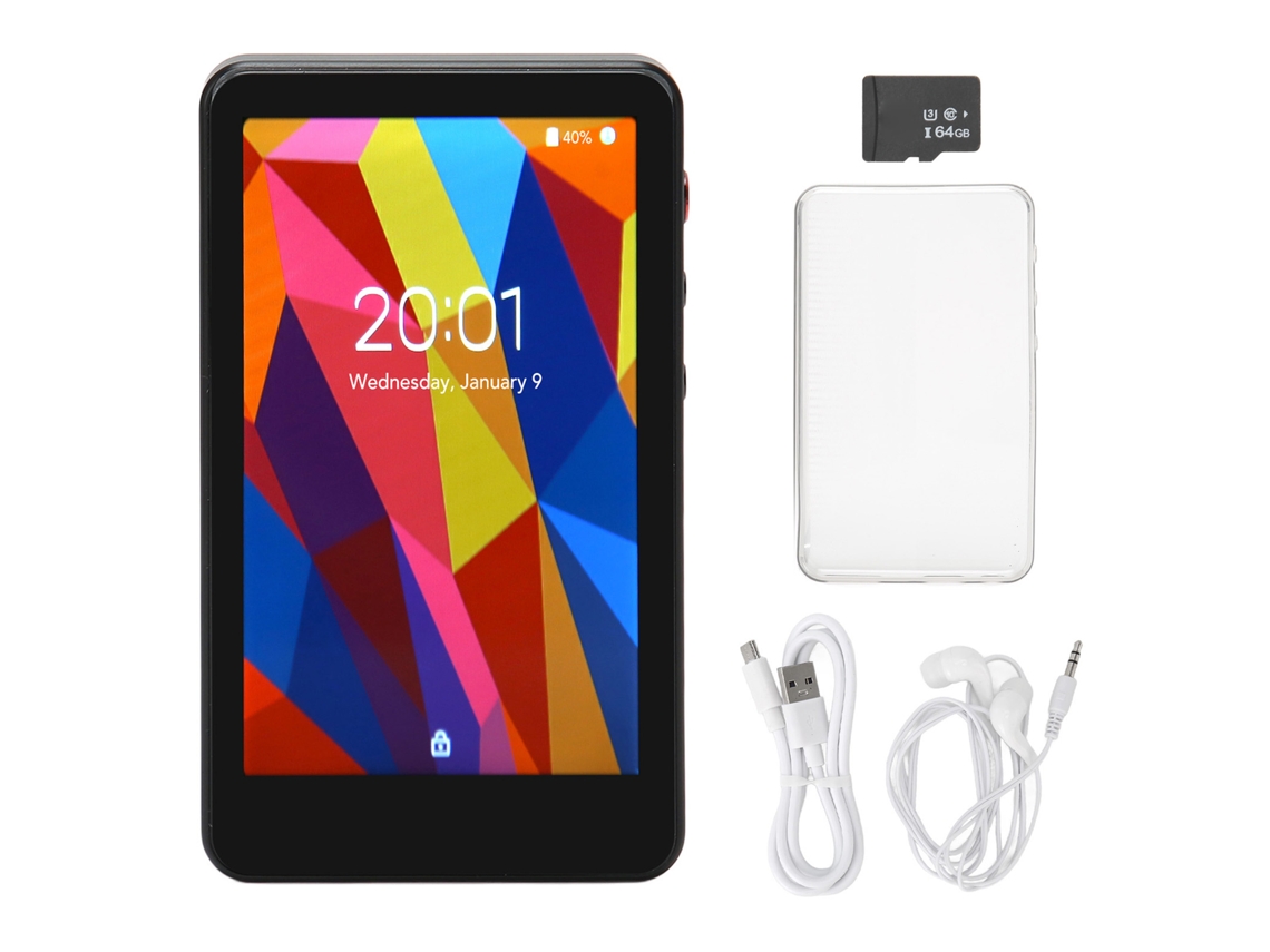 Reproductor MP4 con pantalla táctica HD, Wi-Fi y Bluetooth