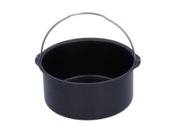 Accesorios Para Freidora De Aire: Molde Para Pasteles Y Bandeja Para Pizza De Acero Al Carbono Antiadherente De 7 Pulgadas.