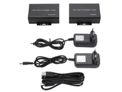 Extensor Kvm Hd 1080p, Sin Comprimir, Transmisión De 150m Mediante Cat 5e/6, Enchufe Europeo, 100-240v
