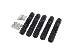 Conectores De Cable Para Paneles Solares Mc4 Macho/hembra Ip67 Doble Sellado 5 Pares