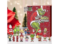 Calendario De Adviento Del Grinch 2025, Caja Sorpresa Navideña De 24 Piezas, Cuenta Regresiva Del Monstruo Verde
