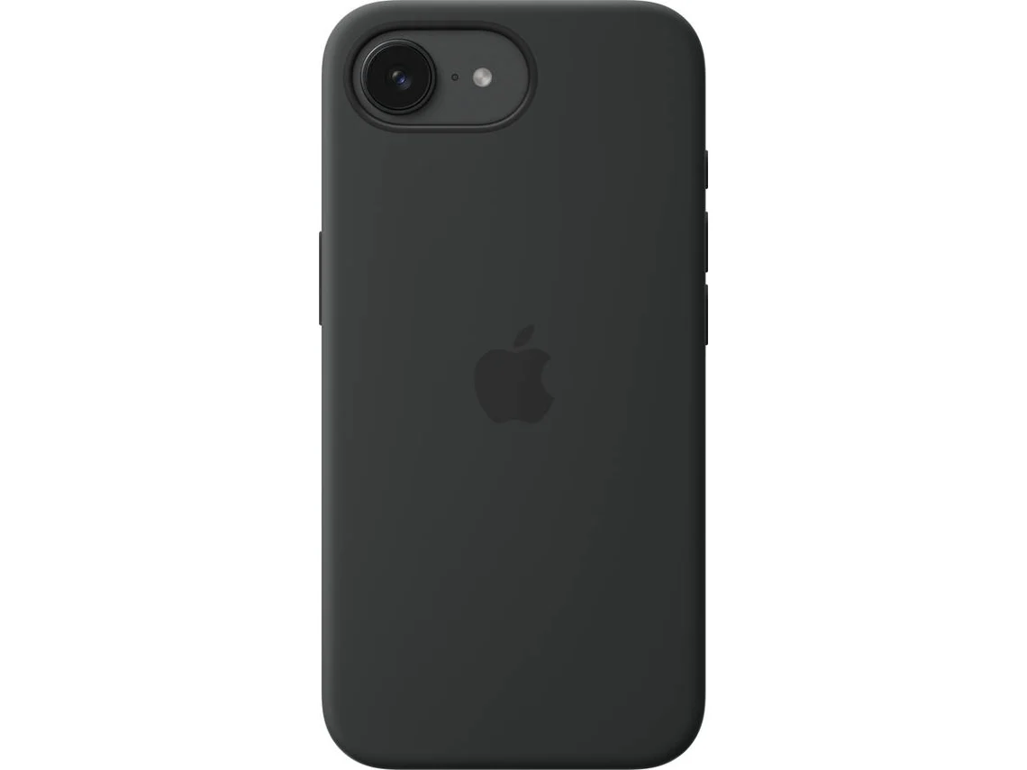 Funda APPLE Silicone Case iPhone 16e (Negro)