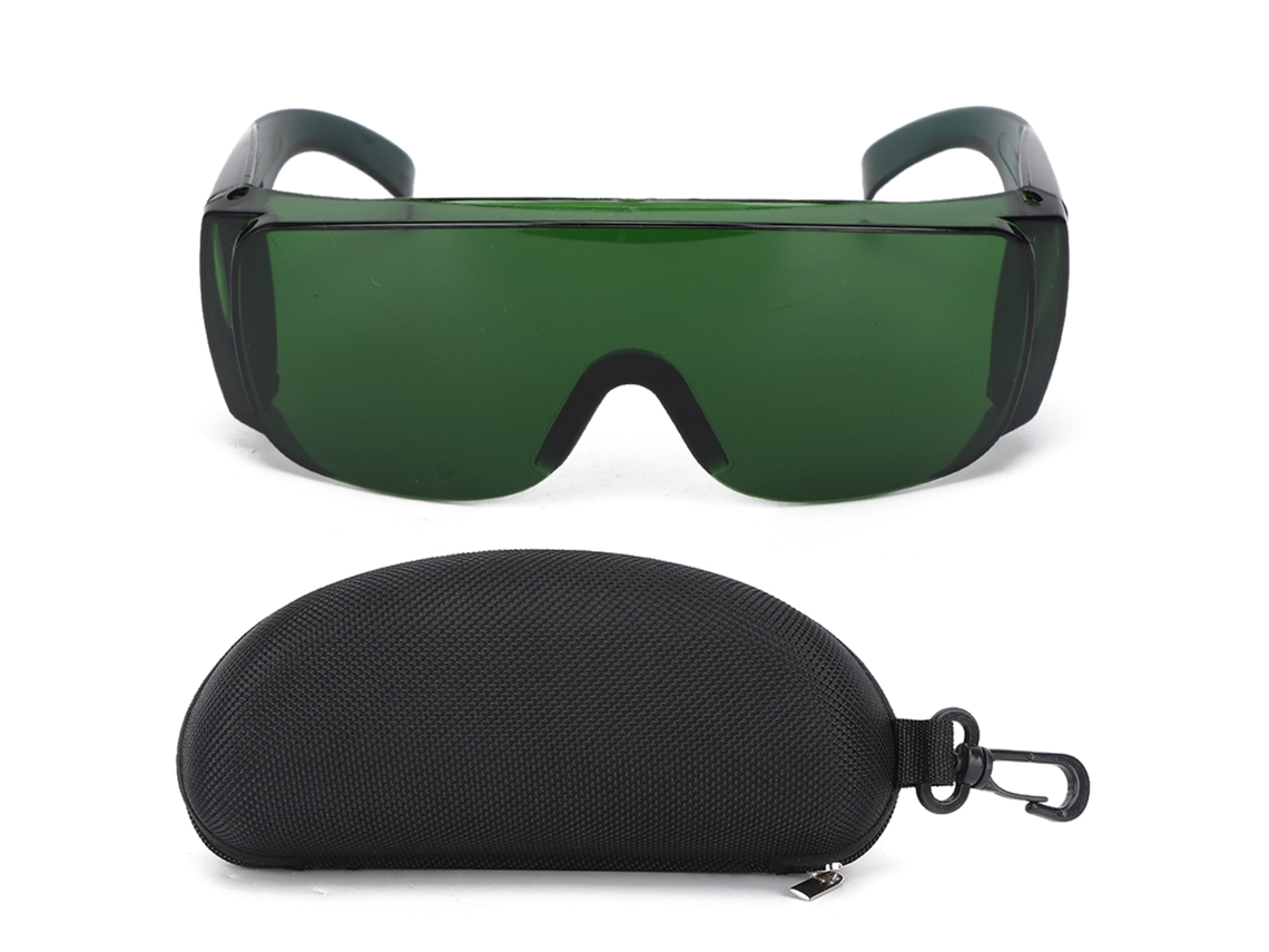 Gafas de seguridad láser Bachin, protección ocular, filtro verde.