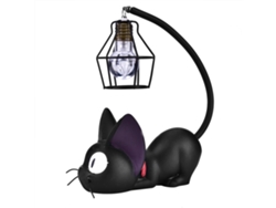 Lámpara De Mesa Decorativa De Resina Con Forma De Gato Negro, Ideal Como Regalo Para El Dormitorio.