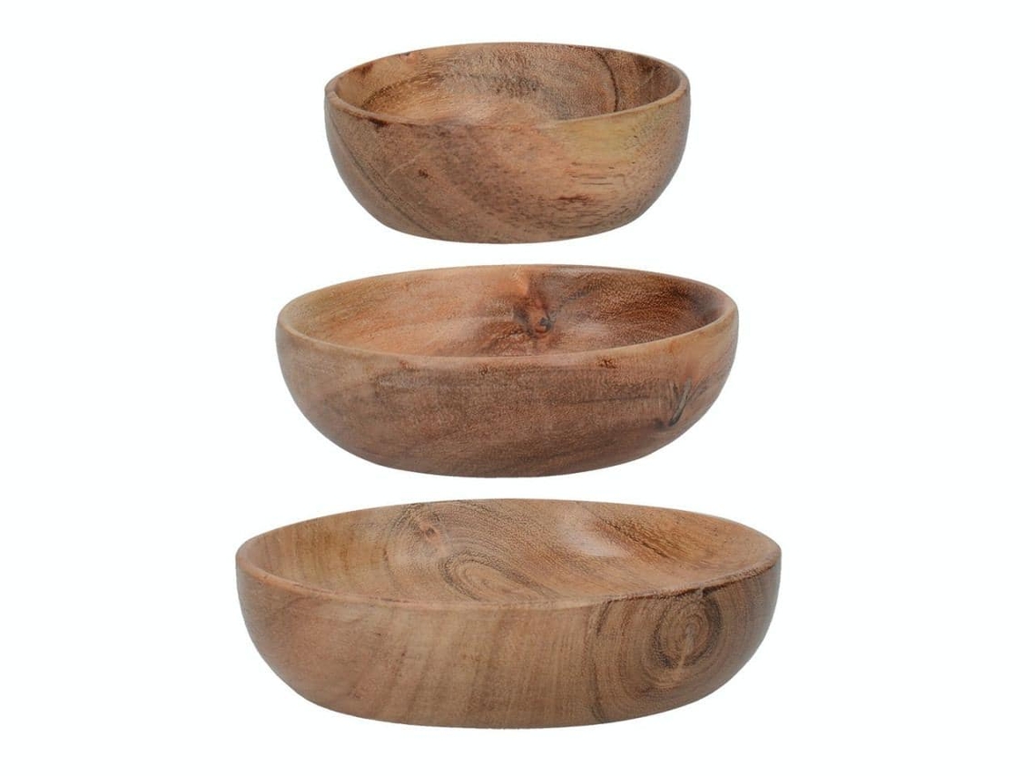 Artesà Acacia Serv Bowls set 3 piezas