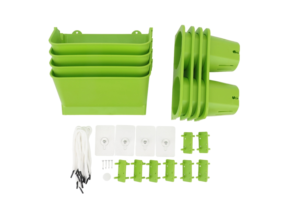 Macetas colgantes, maceteros de pared para interior y exterior, maceteros verticales para jardín, balcón, patio y decoración del hogar.