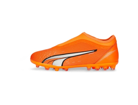 Botas de Niños para Fútbol PUMA Ultra Match Ll Naranja (38)