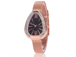 Reloj De Pulsera De Aleación Para Mujer, Exquisito, Con Esfera Redonda, Movimiento De Cuarzo Analógico, Color Plata Y Negro.
