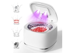 Máquina Limpiadora De Retenedores Ultrasónica 3 En 1 Mejorada, Tecnología De Desgasificación + Ultrasonido + Uv (blanco)