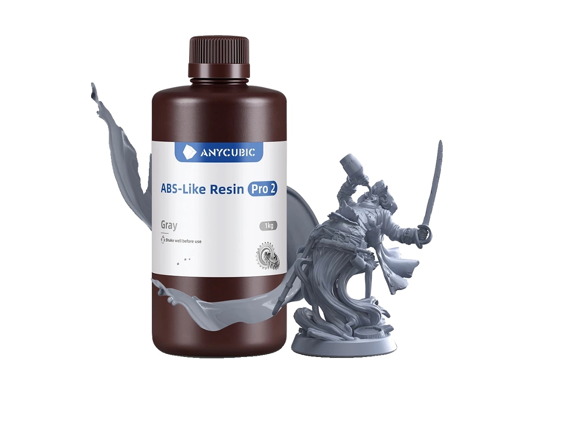 Resina 3D, alta precisión, sensibilidad UV, compatible con impresoras LCD y DLP, 10 kg gris OEM