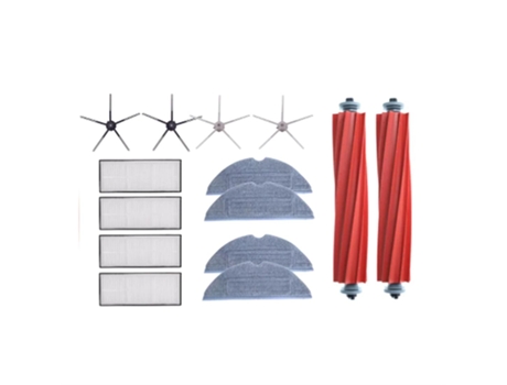 1 conjunto de escova lateral principal esfregão tanque de água lata de lixo para roborock s7 s60
