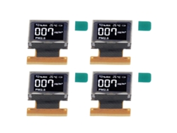 Pantalla Lcd Oled De 0,66 Pulgadas Y 28 Pines, 64x48 Píxeles, Pantalla Blanca Nítida, Autoiluminada, Fácil Instalación (4 Unidades)