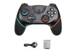 Mando Inalámbrico De 6 Ejes Para Juegos, Ergonómico, Sensible, Recargable Por Bluetooth, Para Switch Pro Y Pc, Azul/rojo.