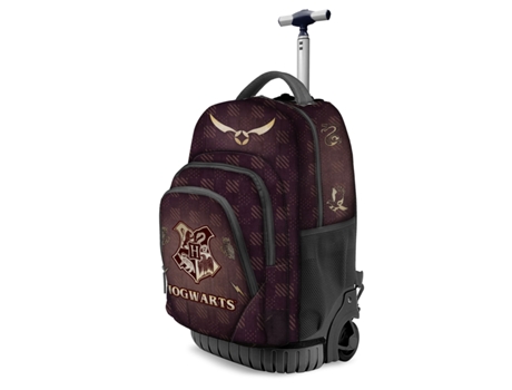 Harry Potter Hogwarts Mochila Trolley GTS FAN, Marrón