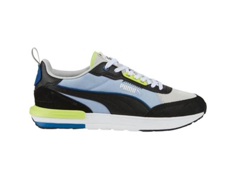 Zapatillas Deportivas PUMA R22 Hombre (Azul, Crema, Negro - Material Sintético, Tejido -40)