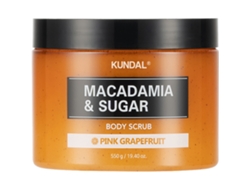 Kundal Exfoliante Corporal Macadamia Sugar Toronja Rosa 200 Ml