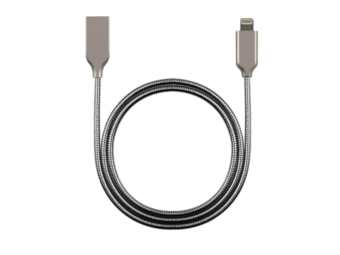 Cable Dc Met Lightning FELIXX Lino Gris