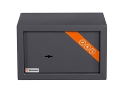 Caja fuerte BRIHARD - Cerradura con llave - Paredes de 1,5 mm - Puerta de 4 mm - 10,8 l