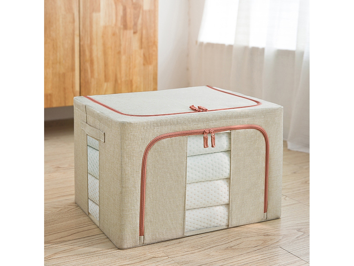 Caja de almacenamiento de ropa plegable (42x32x2cm) Kofihety