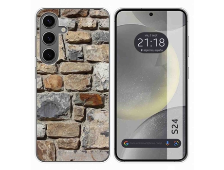Funda Silicona para Samsung Galaxy S24 5G diseño Ladrillo 03 Dibujos TUMUNDOSMARTPHONE