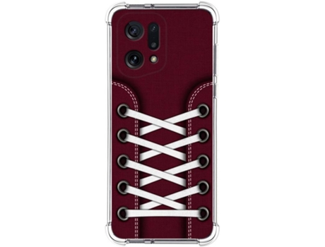 Carcasa para Oppo Find X5 5G TUMUNDOSMARTPHONE Dibujos Antigolpes Zapatillas 17 Multicolor