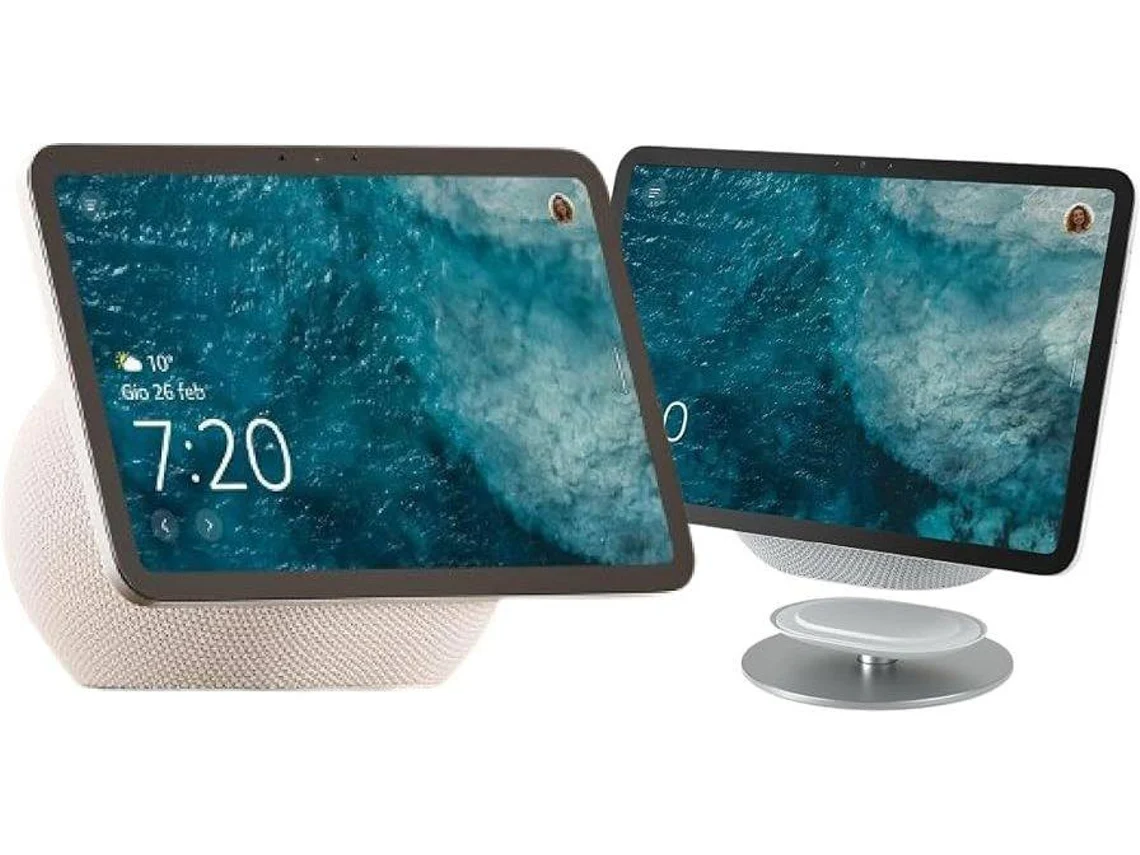 Assistente Virtual AMAZON Echo Show 8 Glacier White (Alexa - Blanco)