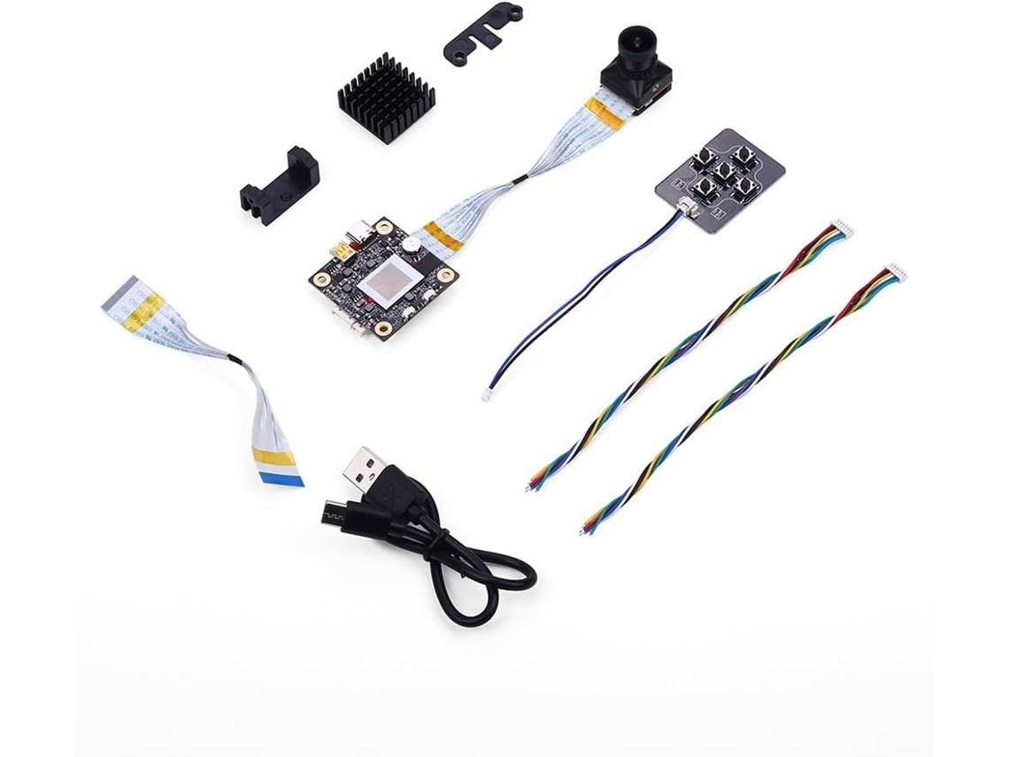 Cámara Dividida 4k V5 Fpv Hd Dvr Salida Cvbs Compatible Con Transmisión De Video Usb Drones De Carreras Rc Gyroflow