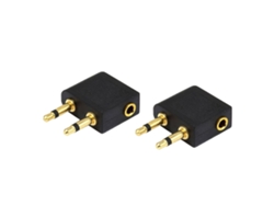 Adaptador de Fones de Ouvido LAXISCREED para Avião