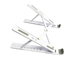 MEOIRUERY Soporte para Portátil, Soporte ABS Plegable y Ajustable para Tablet y Ordenador, Soporte Ergonómico Estable y Robusto