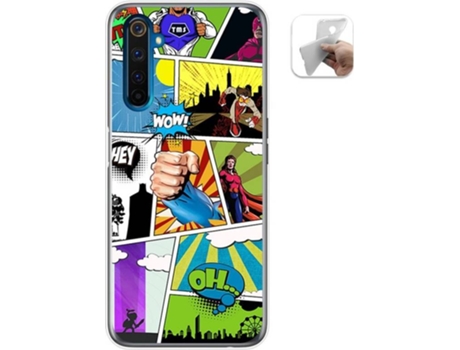 Carcasa Realme 6 Pro TUMUNDOSMARTPHONE Comic Multicolor
