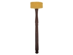 Omni-mazo De Cucharón Cantante De Madera Premium Práctico Para Yoga Y Meditación Color Amarillo 28x6,7x6,7cm Amarillo