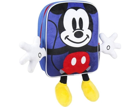 Mochila MICKEY Mouse Azul (31x25x10cm - Poliéster)