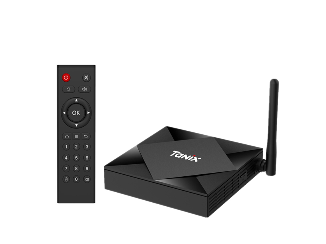 Smart Tv Box Tx6s Con Android 10, 4 Gb De Ram Y 64 Gb De Rom, Cuatro Núcleos, 4k, 2,4 Ghz, 5 Ghz, Wifi, Bluetooth 4.0 (negro)